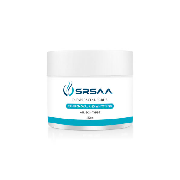 Shop SRSAA D-Tan Facial Scrub from our online store srsaa.com